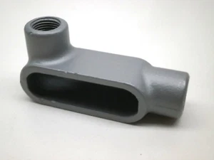 Lote de (10) Appleton LL17 Grayloy Form7 FM7 1/2" Conducto Salida Cuerpo Tipo LL - Imagen 1 de 5