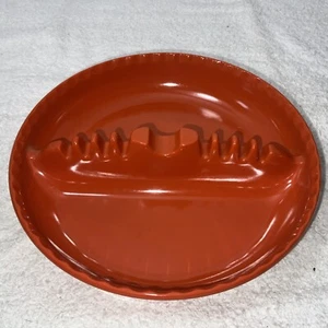 Vintage Dale Chemical No 99 Ashtray Retro Orange Plastic/Melamine - Picture 1 of 3