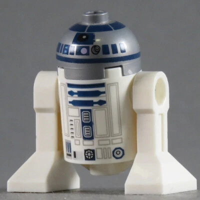 LEGO® STAR WARS™ Figur Astromech Droid R2-D2, Flat Silver Head Minifigur SW0527A - Bild 1 von 2