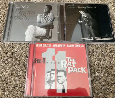 Rat Pack Greatest Hits CD Lot Dean Martin, Sammy Davis Jr., And The Rat Pack - Image 1 of 4