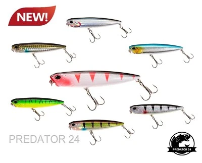 Jaxon Dron Popper 8,5cm Floating Wobbler Oberflächenköder Barsch Rapfen Hecht - Bild 1 von 4