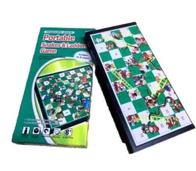 MEDIUM TRAVEL GAME SNAKES AND LADDERS MAGNETIC UK FAST DISPATCH 20 x 20 CM - Image 1 of 4