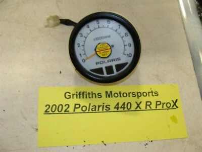 02 POLARIS 440 XR proX borde 6 pulsos OEM tacómetro medidor de rpm Foto 1 de 4