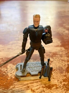 Hasbro Star Wars: The Clone Wars PRE VIZSLA #CW08 DARKSABER 3.75" Action Figure - Picture 1 of 4