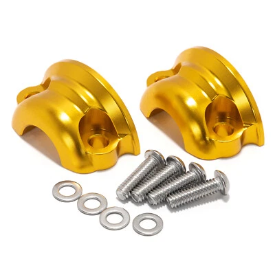 Abrazadera de percha de freno de embrague para Harley Dyna Softail Street Glide Road Glide dorado Foto 1 de 4