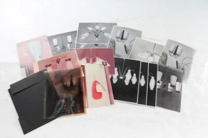 Lot Of Old Photos Hanging Lamps Lamps Negative Photo Images Vintage Light - Picture 1 of 8