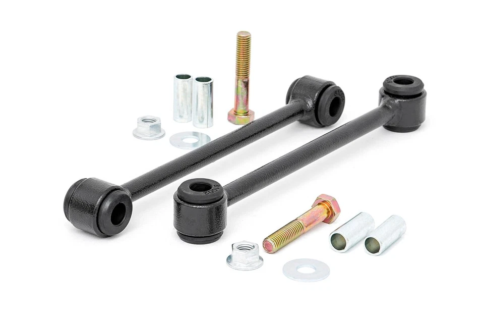 Rough Country Front Sway Bar Links for 1987-1995 Jeep Wrangler YJ | 4" - 7593 - Image 1 of 1