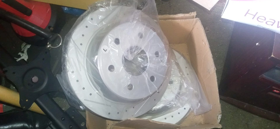 2 задних дисковых тормозных диска для CHEVROLET SILVERADO TAHOE GMC SAFARI SIERRA - Изображение 1 из 1