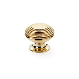 Perillas de puerta de armario de colmena pesada de latón envejecido macizo de 40 mm manijas perilla de cajón - Imagen 1 de 1