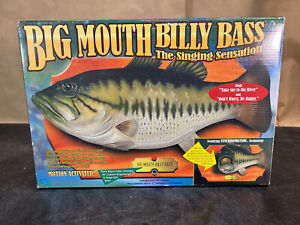 Big Mouth Billy Bass Singing Fish Take Me to the River Vintage New In Box