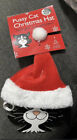 New  - Pussy Cat / small dog Christmas dress up santa hat