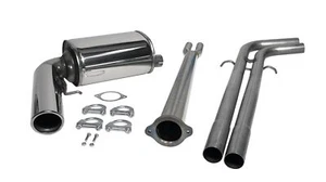 Escape trasero gato sin resolución Jetex Performance punta de 4" para Volvo V70N Turbo 2WD T5 D5 - Imagen 1 de 2