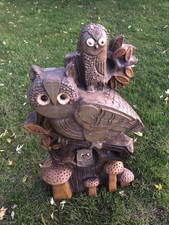 Vintage Vanguard Studios 3-D Resin Owl Sculpture 1967