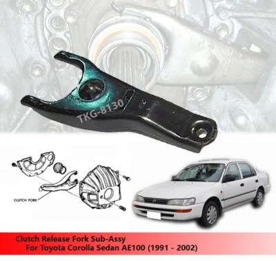Subconjunto de horquilla de liberación de embrague para Toyota Corolla sedán AE100 1991-2002 Foto 1 de 3