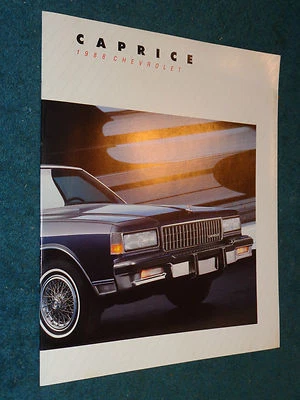 1988 CHEVROLET CAPRICE SALES BROCHURE /  ORIGINAL DEALER CATALOG!!! - Image 1 of 4