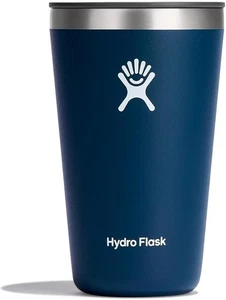 Hydro Flask Vakuumisolierter Rundumbecher mit Einpressdeckel, 16 Unzen - Indigo - Bild 1 von 1