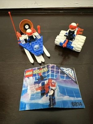 LEGO Space Ice Planet Celestial Sled 6834 Ice Tunnelator 6814 100% Complete Wow! - Image 1 of 4
