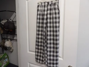 Girls RSQ black and white trouser pants, size small, great shape. - Picture 1 of 5
