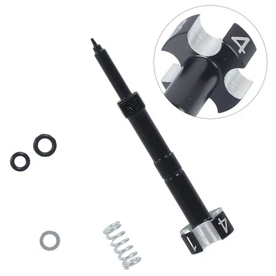 Aguja de carburador de aire de carburador de motocicleta tornillo de mezcla de combustible de fácil ajuste nuevo Foto 1 de 4