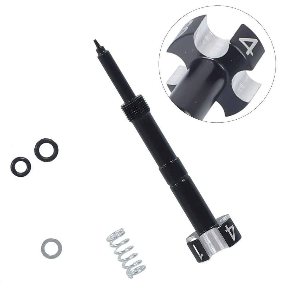 Aguja de carburador de aire de carburador de motocicleta tornillo de mezcla de combustible de fácil ajuste nuevo Foto 1 de 4