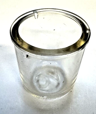 AC Delco Glass Bowl Fuel Filter AC embossed on top of Glass - Image 1 of 4
