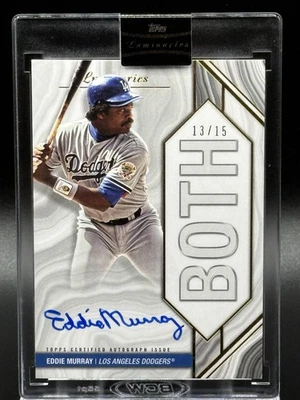 Autógrafos 2022 Topps Luminaries - Home Run Kings Eddie Murray #HRK-EM/15 (AU) Foto 1 de 2