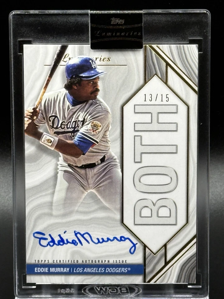 Autógrafos 2022 Topps Luminaries - Home Run Kings Eddie Murray #HRK-EM/15 (AU) Foto 1 de 2