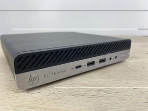 HP EliteDesk 800 G4, i5-8500T, 16GB RAM, 256GB NVMe SSD, Win11 - Afbeelding 1 van 4