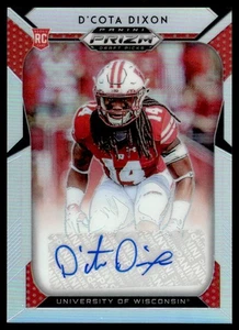 2019 Panini Prizm Draft Picks Prizms Autographs D'Cota Dixon Auto Wisconsin - Bild 1 von 2