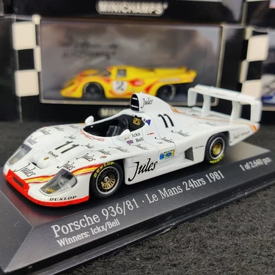 MINICHAMPS PORSCHE 936/81 24H LE MANS 1981 WINNER ICKX/BELL #11 1:43 EN BOITE - Photo 1/4