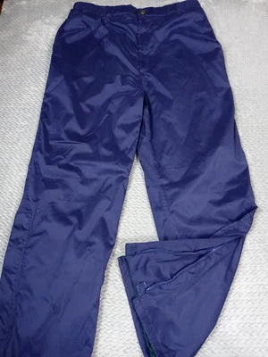 SUNICE Rain Pants Men XL Blue Golf  Waterproof Windproof Zip Ankle Stretch Waist - Image 1 of 4