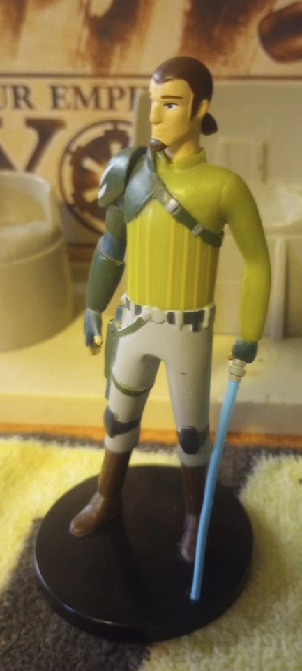 Figura de PVC 4" Rebeldes Kanan Jarrus Rebels Star Wars Disney Store #P21 Foto 1 de 4