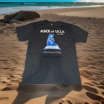 UCLA Bruins ASCE American Society Of Civil Engineers Est. 1959 Shirt Medium New - Image 1 of 4