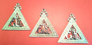 ELKS lot of 3 Different Knight Jewels (Loyal, Leading, Lecturing) - Picture 1 of 6