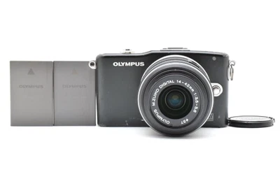 Olympus PEN Mini E-PM1 Black Mirrorless SLR Camera Tested / Lens M.ZUIKO 14-42mm - image 1 of 4