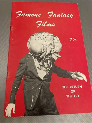 FAMOUS FANTASY FILMS HORROR MAGAZINE RETURN OF THE FLY FANZINE VINTAGE 1965 Foto 1 de 4
