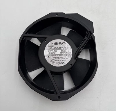 Ventilador de refrigeração axial CA NMB MAT 115V 1PH 35/32W 50/60Hz - Imagem 1 de 4