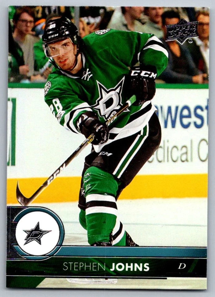 2017-18 Upper Deck Stephen Johns Dallas Stars #63 - Image 1 of 2