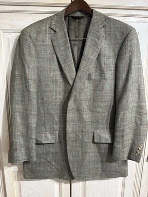 Blazer de Colección Southwick Para Hombres 44 Lana Espiga Tweed Abrigo Deportivo Chaqueta EE. UU. Foto 1 de 4
