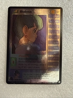 2000 Dragonball Z TCG: Saiyan Saga #87 Bulma Gaming Card Foil (11) - Image 1 of 4