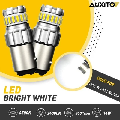 AUXITO 1157 BAY15D LED Bombillas de Respaldo Inverso Super Blanco 6500K Canbus GUS Foto 1 de 4