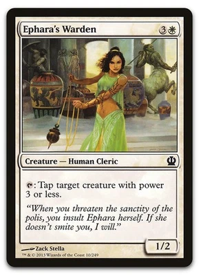 Ephara's Warden #10 (NM) Theros THS Magic MTG - Image 1 of 2