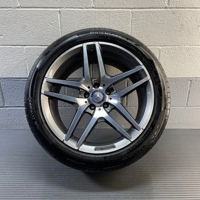 2014-2021 Mercedes S550 S63 AMG Rear Wheel Rim Tire 9,5J x 19 ET38 OEM *NOTE* - Image 1 of 4