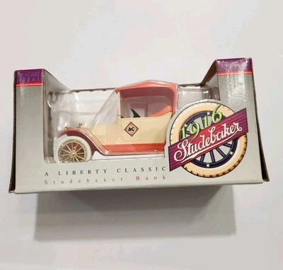 1916 STUDEBAKER COIN BANK DIE CAST METAL NEW IN BOX LIBERTY CLASSICS SERIES - Image 1 of 3