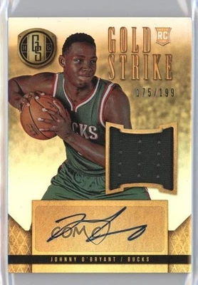 2014-15 Panini Gold Standard Strike /199 Johnny O'Bryant #17 Rookie Auto RC - Image 1 of 2