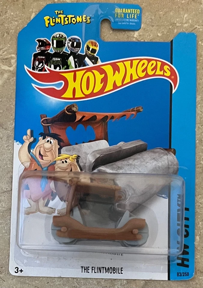 Литая модель Hot Wheels The Flintstones The Flintmobile HW City 2014 1:64 83/250 - Изображение 1 из 3