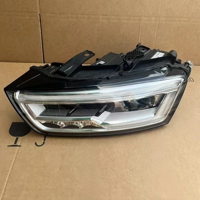 AUDI Q3 Front Left LED Headlight Lamp 2016-2018 8U0941773B Foto 1 de 4