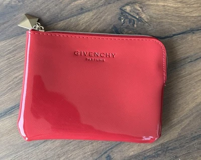 Givenchy Parfums Rot Kleine Kosmetiktasche Handtasche Neu