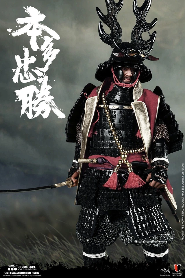 COOMODEL SE090 Japanese Samurai STRONGEST WARRIOR HONDA TADAKATSU 1/6 STANDARD  - Image 1 of 4