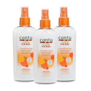 Cantu Care For Kids Conditioning Detangler 6 fl.oz - 3 Pack Easy-to-Comb Curls - Picture 1 of 1